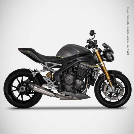 KIT COLLECTEUR ZARD 3 EN 1 TRIUMPH SPEED TRIPLE 1200