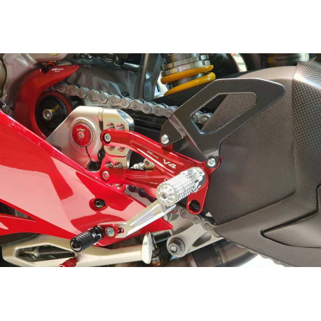 KIT COMMANDE RECULEES RPS EDITION LIMITEE TEAM PRAMAC PANIGALE V4R