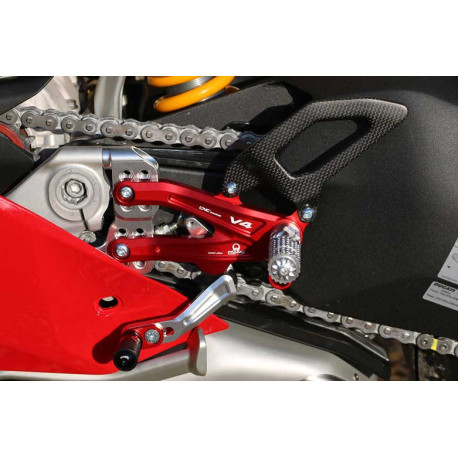 KIT COMMANDE RECULEES RPS EDITION LIMITEE TEAM PRAMAC PANIGALE V4R