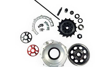 Kit d'embrayage à sec EVO-GP avec cloche et disques 40D