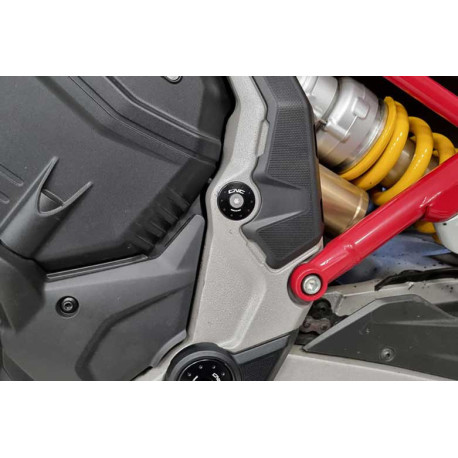 KIT DE 2 BOUCHONS DE CADRE CNC RACING DUCATI MULTISTRADA V4