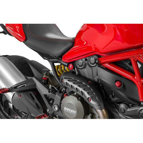 KIT DE DEUX BOUCHONS DE CADRE DUCATI
