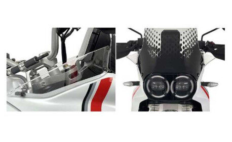 KIT DEFLECTEURS LATERAUX CNC RACING DUCATI DESERT X