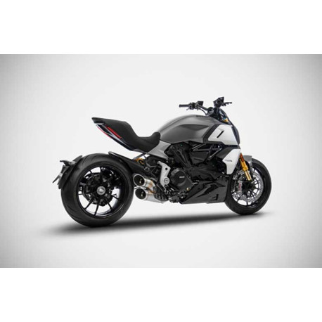 Kit échappement + raccord inox  diavel 1260 modele Euro 5 Zard