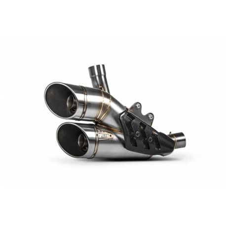 Kit échappement + raccord inox  diavel 1260 modele Euro 5 Zard