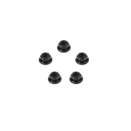 KIT ECROUS POUR BRIDE PORTE COURONNE 5 TROUS MV AGUSTA/DUCATI