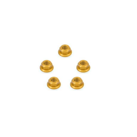 KIT ECROUS POUR BRIDE PORTE COURONNE 5 TROUS MV AGUSTA/DUCATI