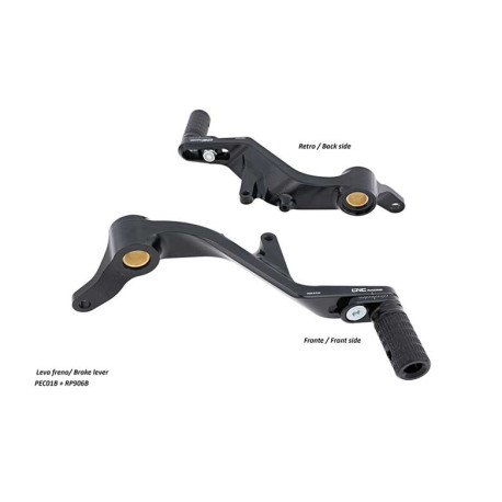 KIT LEVIER DE VITESSE ET DE FREIN CNC RACING DUCATI