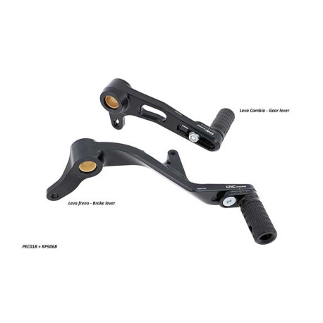 KIT LEVIER DE VITESSE ET DE FREIN CNC RACING DUCATI