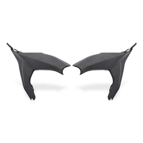 KIT PROTECTION CADRE POSTERIEUR CARBONE MAT CNC RACING Ducati Streetfighter V2