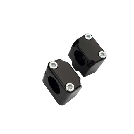 Kit risers Accossato +24 mm et kit de transformation pour guidon Ø22mm - Ø28mm