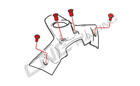 KIT VIS CACHE CLE DE NEIMAN DUCATI PANIGALE