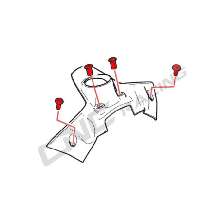 KIT VIS CACHE CLE DE NEIMAN DUCATI PANIGALE