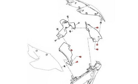 KIT VISSERIE COUVRE CULASSE CNC RACING DUCATI