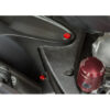 Kit visserie garde boue arrière Ducati