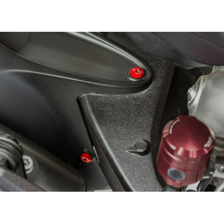 Kit visserie garde boue arrière Ducati