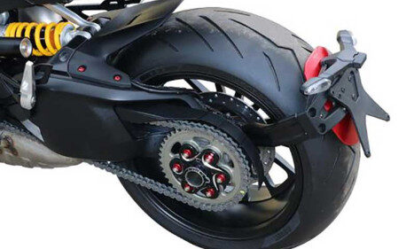 Kit visserie garde boue arrière Ducati