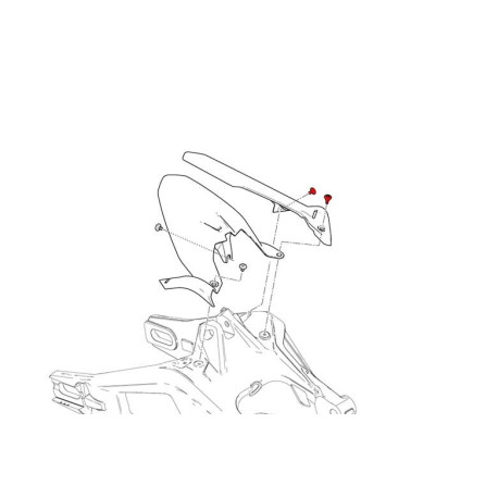 KIT VISSERIE PARE CHAINE CNC RACING DUCATI