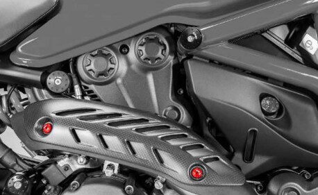 Kit visserie parechaleur collecteur échappement Ducati