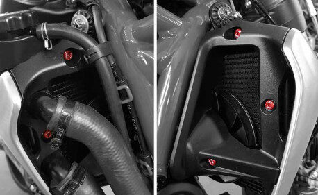 Kit visserie protection radiateur