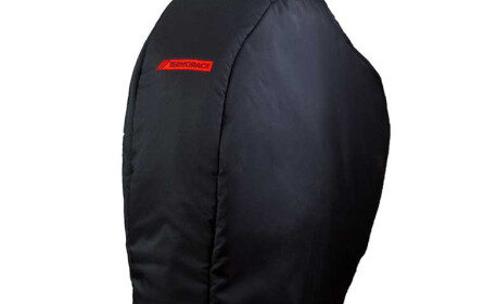 Kit Windstop basic (AVANT-ARRIERE) NOIR logo termorace