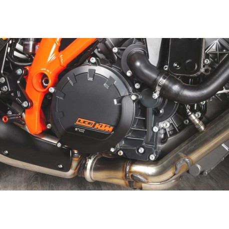 KTM 1290 SUPERDUKE KIT PROTECTION CARTER COTE GAUCHE ET DROIT ALU TAILLE MASSE B