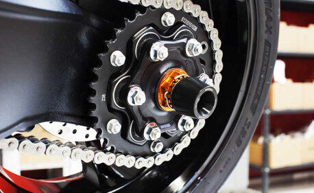 KTM 1290 SUPERDUKE ROULETTES DE PROTECTION ROUE ARRIERE EVOTECH