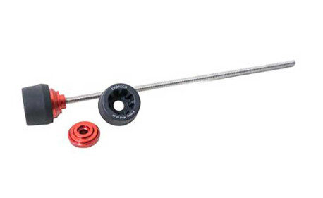 KTM 390 DUKE 2024+ ROULETTES DE PROTECTION ROUE ARRIERE EVOTECH