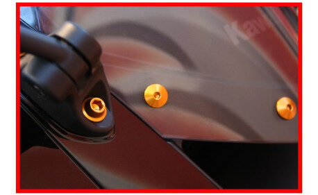 KTM DUKE 125/390 KIT VISSERIE BULLE EVOTECH