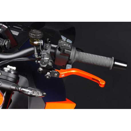 KTM SUPERDUKE 1290 R KIT LEVIER FREIN ET EMBRAYAGE REPLIABLE ALU TAILLE MASSE BO