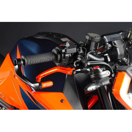 KTM SUPERDUKE 1290 R KIT LEVIER FREIN ET EMBRAYAGE REPLIABLE ALU TAILLE MASSE BO