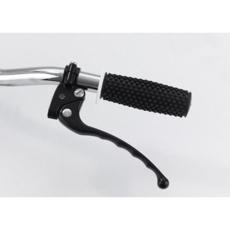 LEVIER D EMBRAYAGE KUSTOM TECH EN ALUMINIUM NOIR SEVENTIES LINE