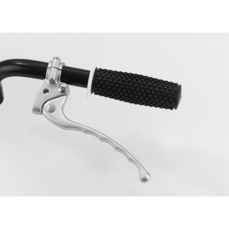 LEVIER D EMBRAYAGE KUSTOM TECH EN ALUMINIUM SATIN SEVENTIES LINE