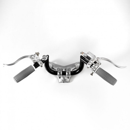 LEVIER D EMBRAYAGE KUSTOM TECH EN ALUMINIUM SATINE
