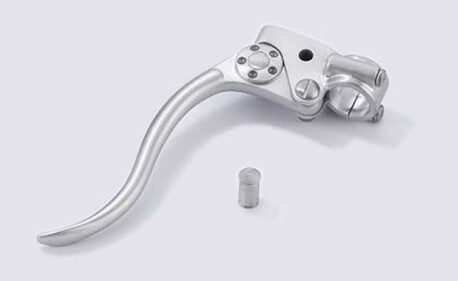 LEVIER D EMBRAYAGE KUSTOM TECH EN ALUMINIUM SATINE
