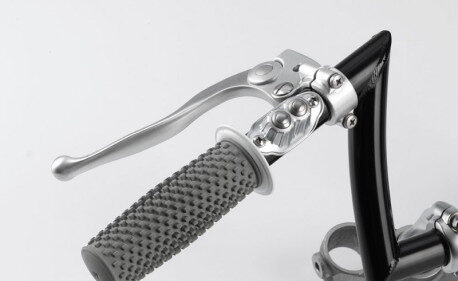 LEVIER D EMBRAYAGE KUSTOM TECH EN ALUMINIUM SATINE