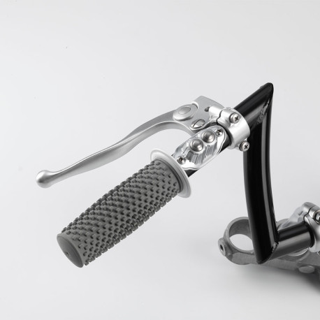 LEVIER D EMBRAYAGE KUSTOM TECH EN ALUMINIUM SATINE