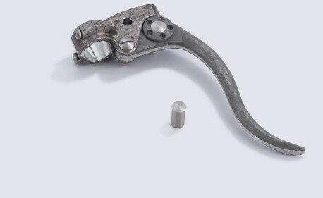 LEVIER DE FREIN KUSTOM TECH EN ALUMINIUM BRUT