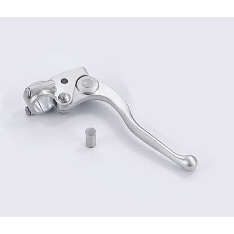 LEVIER DE FREIN KUSTOM TECH EN ALUMINIUM SATINE