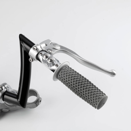 LEVIER DE FREIN KUSTOM TECH EN ALUMINIUM SATINE