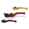 LEVIER EMBRAYAGE EN ALUMINIUM CARBONE REGLABLES VERSION COURTE