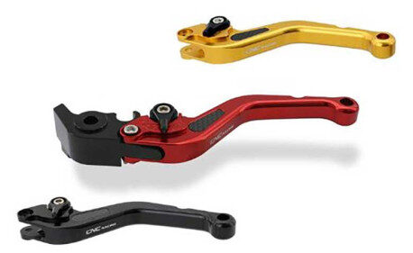 LEVIER EMBRAYAGE EN ALUMINIUM CARBONE REGLABLES VERSION COURTE