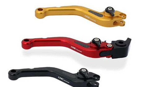 LEVIER FREIN EN ALUMINIUM CARBONE REGLABLES VERSION COURTE