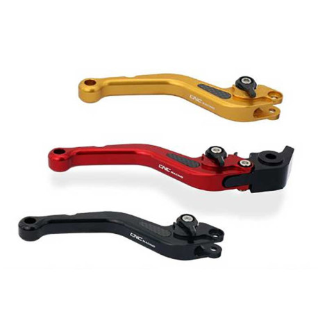 LEVIER FREIN EN ALUMINIUM CARBONE REGLABLES VERSION COURTE