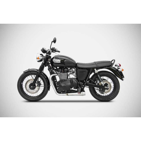 Ligne complète 2 en 2 inox Triumph bonneville Zard