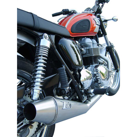 Ligne complète d'échappement basse inox Zard