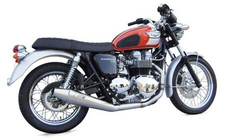 Ligne complète d'échappement basse inox Zard