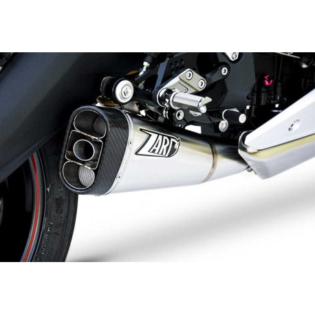 Ligne complète d'échappement basse inox  Zard DAYTONA 675