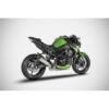 Ligne complète d'échappement inox 4 en 1 Kawasaki Z900 Zard