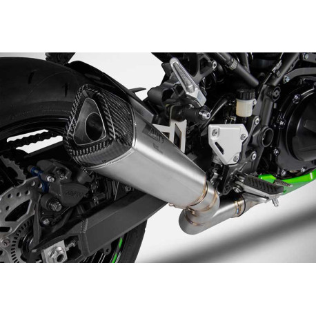 Ligne complète d'échappement inox 4 en 1 Kawasaki Z900 Zard